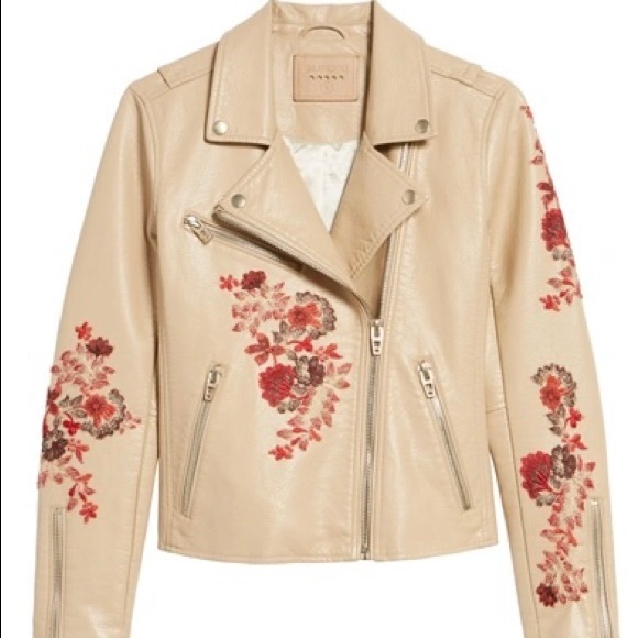 BLANK NYC Wildflower Vegan Leather Jacket - Size S - Picture 4 of 6